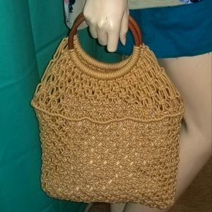 Bohemian knit bag